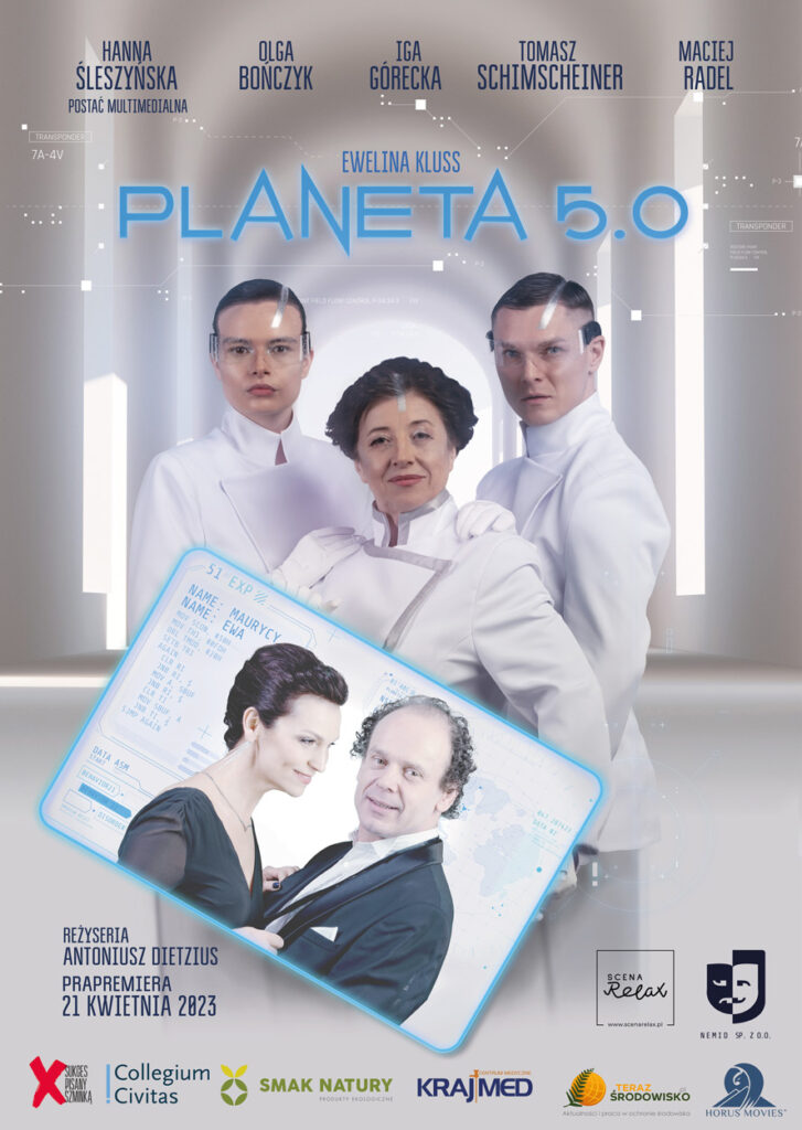 Plakat spektaklu Planeta 5.0